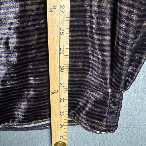 Anna Sui Silk Blend Velvet Burnout Floral Dress Y2K Green Brown Small Sleeveless - Picture 9 of 9